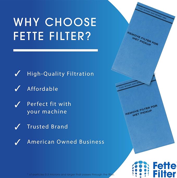 Fette Filter - 24 + 8 Pack Wet Dry Vac Bags Compatible