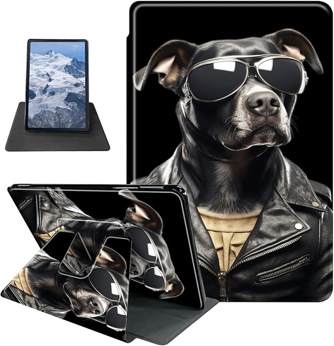 Case for Kindle Fire 7 Tablet (12th Generation 2022 Release) Baseball Theme 360 Degree Rotating Stand Protective Cover with Auto Sleep/Wake for Fire 7 2022 Tablet