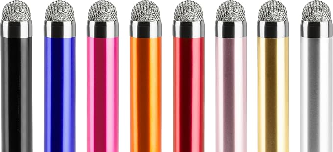 BoxWave Universal EverTouch Capacitive Stylus with Replaceable Tip - Bold Orange Stylus Pen for Smartphones and Tablets