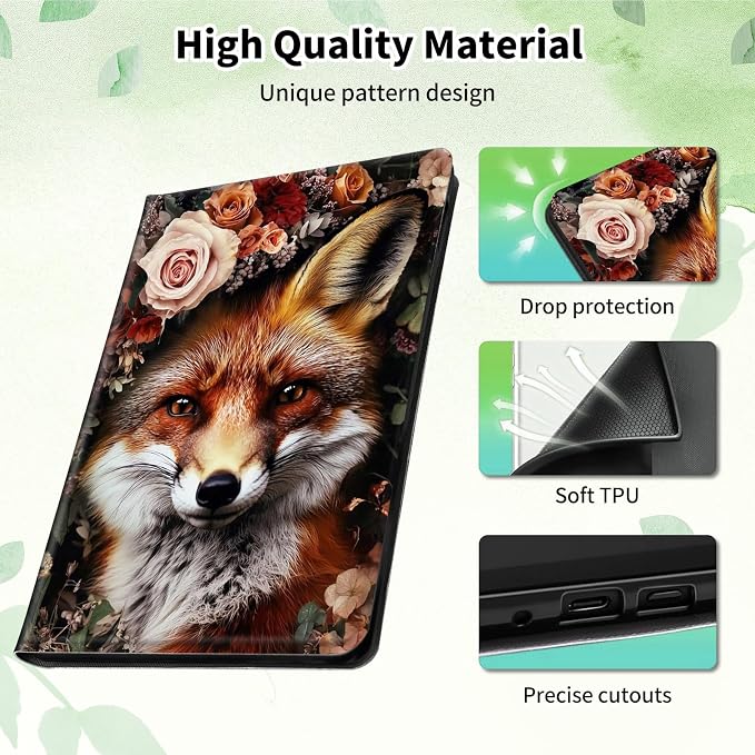 Case for 10.2 Kindle Scribe (2024/2022 Release) Slim PU Leather Lightweight Adjustable Stand Smart Shell Cover with Auto Wake/Sleep for 10.2 Amazon Kindle Scribe E-ReaderA Dog