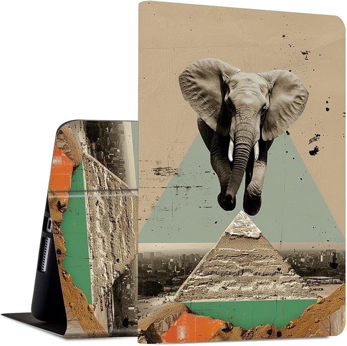 Slim Case for Samsung Galaxy Tab S11 5G 11 Inch (2025) PU Leather Tablet Cases Flip Folio Multi-Angle Viewing Stand Protective Smart Shell Cover with Auto Wake/Sleep A Crow Skull