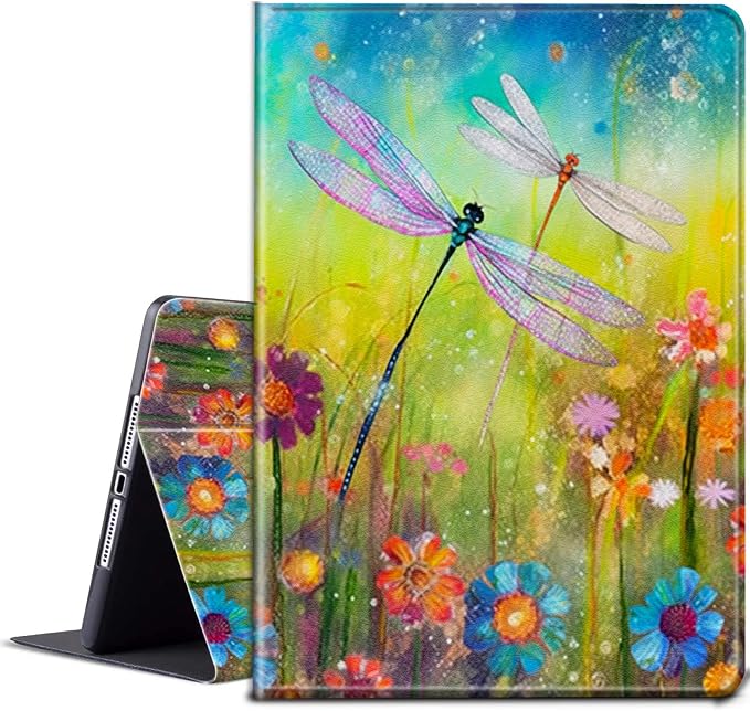 for All-New Fire HD 10 Tablet Case (13th Generation 10.1 inch 2023 Release) with Adjustable Stand &amp Auto Wake/Sleep Feature Smart Protect Cover Case - American Flag