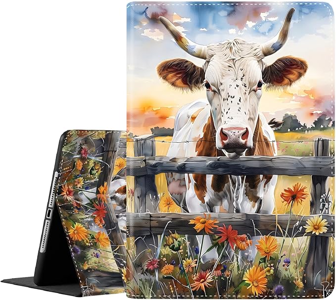 Case for Samsung Galaxy Tab S10 FE Plus 13.1 Inch 2025 Model (SM-X620/X626)Slim Folding Stand Cover with Auto Wake/Sleep for Samsung Galaxy Tab S10 FE Plus ，Painting Autumn Trees