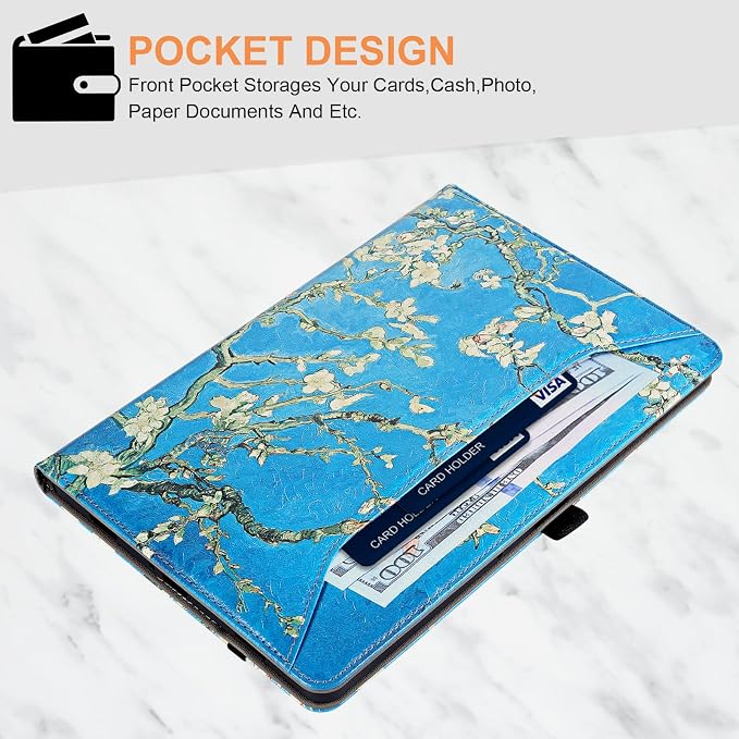 for Samsung Galaxy Tab A9 Plus Case Multiangle Stand for Samsung Tab A9 Plus Tablet Case 11 Inch SM-X210/SM-X216/SM-X218Black