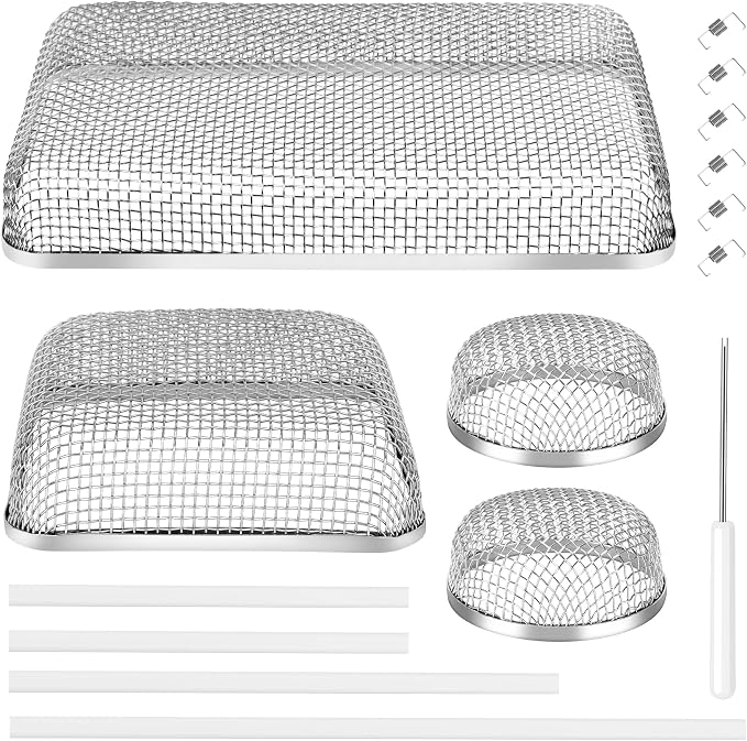 TONDA RV Furnace Vent Screen, Bug Screens Heater Vent Cover
