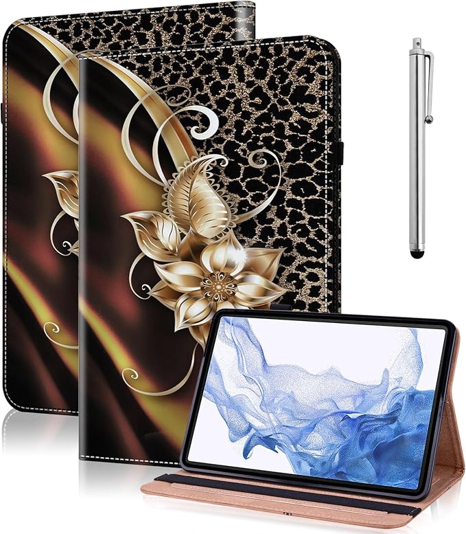 Case for Amazon Fire HD 10 and 10 Plus Tablet (13th/11th Generation 2023/2021 Release)PU Leather Slim Fit Folding Stand Cover - Brown Owl