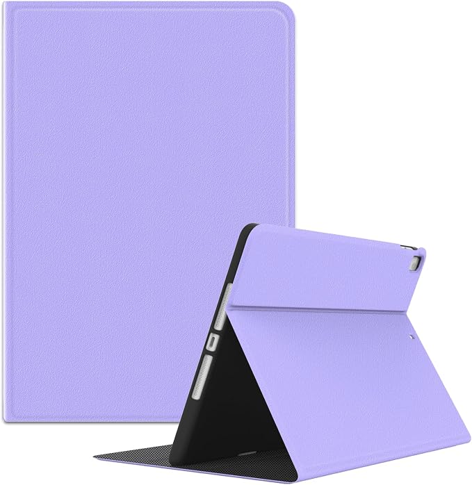 Case for iPad 9th/8th/7th Generation 2021/2020/2019 10.2 inch with Pencil Holder/Multi-Angle Stand Folio Auto Wake/Sleep Cover for iPad 9 8 7 Gen 10.2 (Notebook Black)
