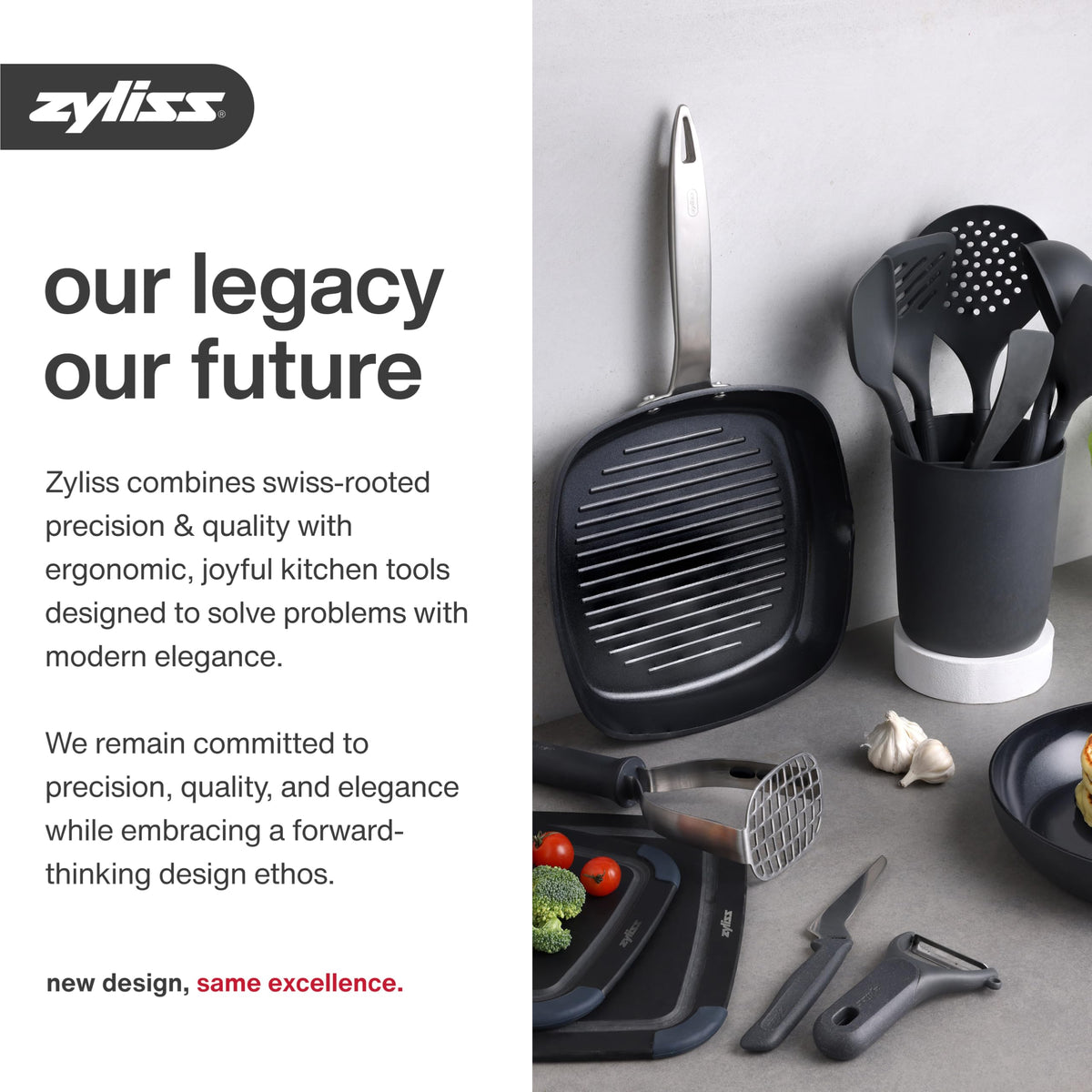Zyliss Classic Rotary Grater, NSF-Certified Restaurant Cheese Grater