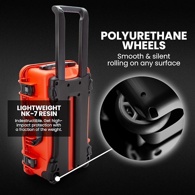 NANUK Wheeled Series 935 Lightweight NK-7 Resin Waterproof Protective Case