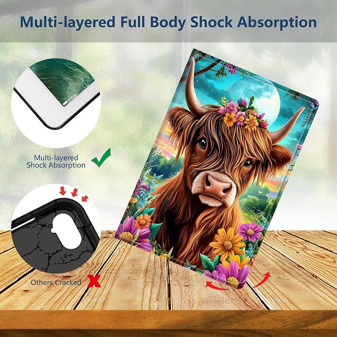 Slim Case for Amazon Kindle Fire Max 11 Case (13th Generation 2023 Release) 11 PU Leather Folio Stand Adjustable Smart Cover with Auto Wake/Sleep for Kindle Fire 11 TabletArt Black Cat Tree