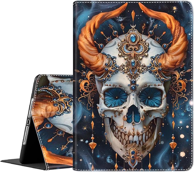 Case for iPad 9th/8th/7th Generation 2021/2020/2019 iPad 10.2 Inch Also Fit iPad Air 3th Gen 2019/iPad Pro 10.5 inch，Standing Cover with Auto Sleep/WakeCute Black Cat