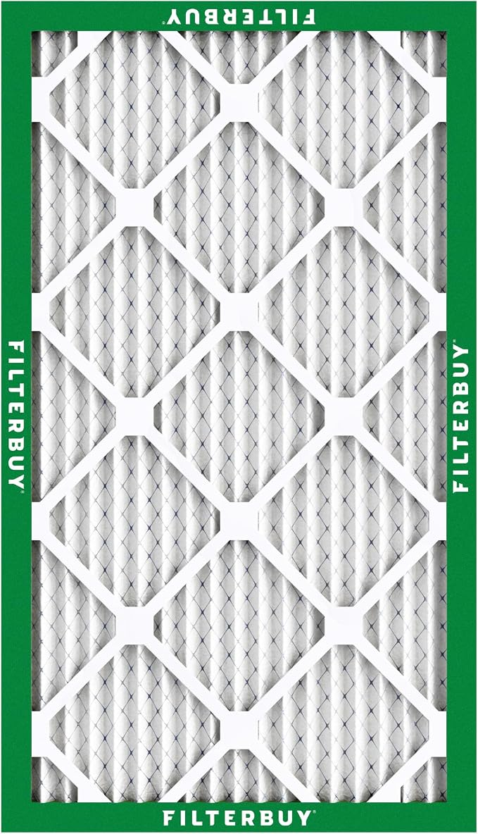 Filterbuy 14x28x1 Air Filter MERV 8 Essential Dust & Allergy Defense,