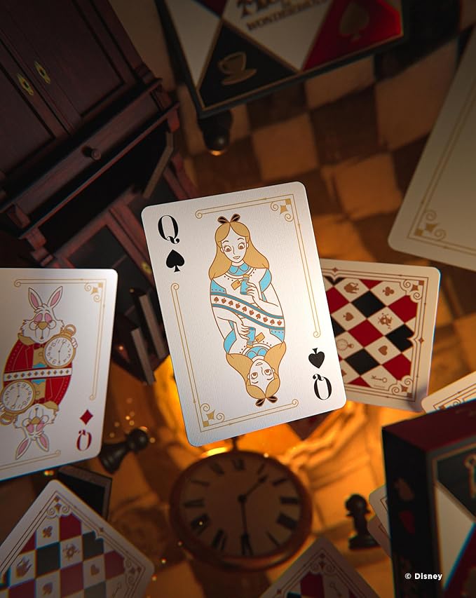 Disney Alice in Wonderland Inspired Playing Cards, 1 Deck