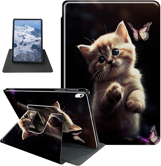iPad 10.2 Case 2021-2019Atercolor Koala | 360° rotating stand case with auto sleep/wake slim protective cover for iPad 10.2 9th/8th/7th Gen