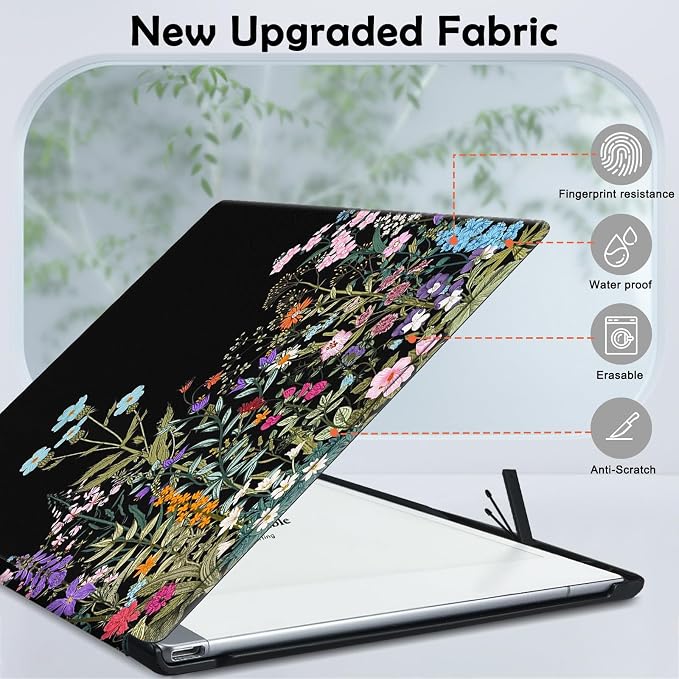 Case for Remarkable 2 Paper Tablet 10.3 2020 ReleasedLightweight and Hard Back Shell Protective Book Folio Cover with Built-in Pen HolderComes with Remarkable 2 Pen Tips.