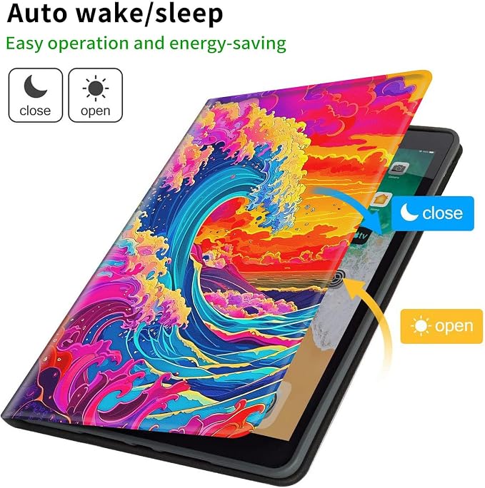 Case for All-New Kindle Paperwhite 12th Generation 7 inch 2024 &amp Kindle Colorsoft Signature Edition 2024 Lightweight Protective PU Leather Smart Stand Cover with Auto Wake Sleep - a Beautiful Gala