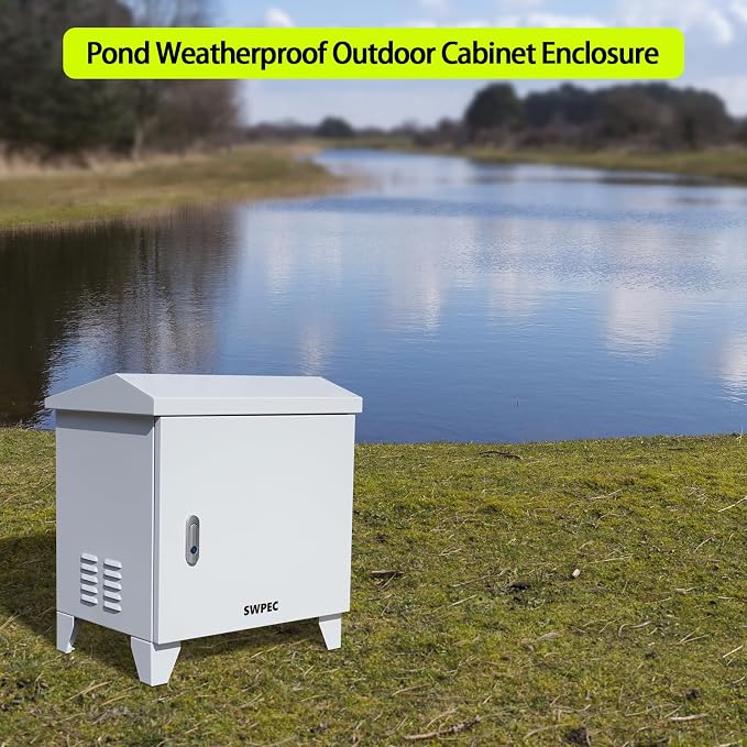 Pond, Water Garden Weatherproof Outdoor Cabinet Enclosure