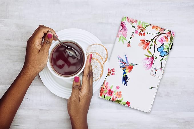 Compatible with iPad 9.7 inch Case/iPad Air 2 Case/iPad Air Case Funut Case for iPad 6th Generation 2018/iPad 5th Generation 2017 Premium Leather Smart Stand Wallet Protective CoverPurple Butterfly