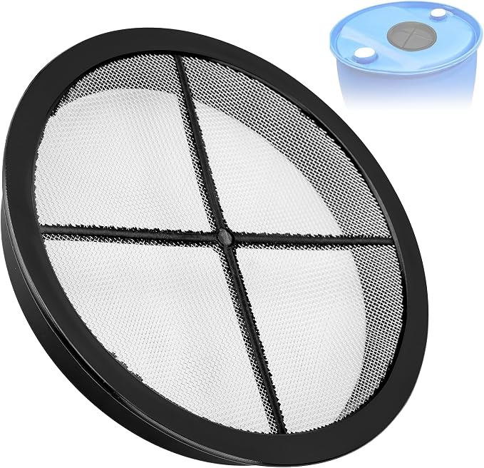 Rain Barrel Screen for Rain Barrel, 6 Inch Rain Barrel Cover for Rain Water