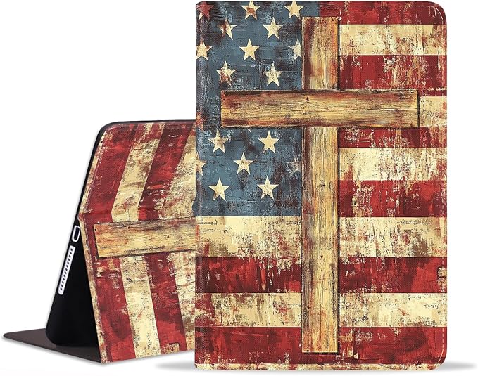 Case for iPad (A16) 11th Generation 11 Inch 2025/ iPad 10th Generation 10.9 Inch 2022 Slim PU Leather Cover Adjustable Stand with Auto Wake/Sleep Case African Women