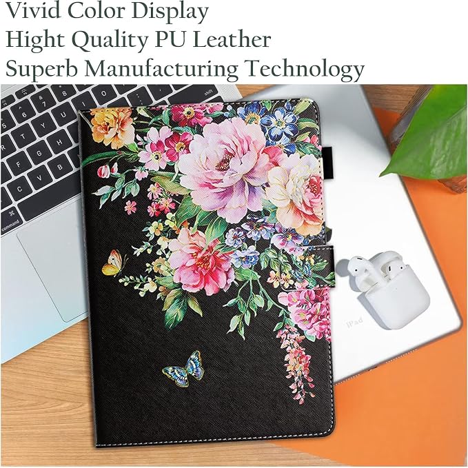 Fancity for Amazon Kindle Fire Max 11 Case 13th Generation 11 2023 Release | Soft PU &amp TPU Leather Protective Stand Cover Case for Fire Max 11 with Smart Auto Wake/Sleep Pencil Holder Beach