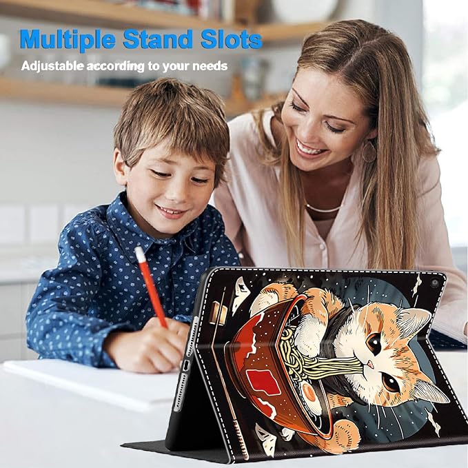 Case for iPad 10th Generation (2022 Release) 10.9 Inch Durable Shockproof Protective Cover for New iPad 10th gen 10.9 2022 Elephant Sunflower