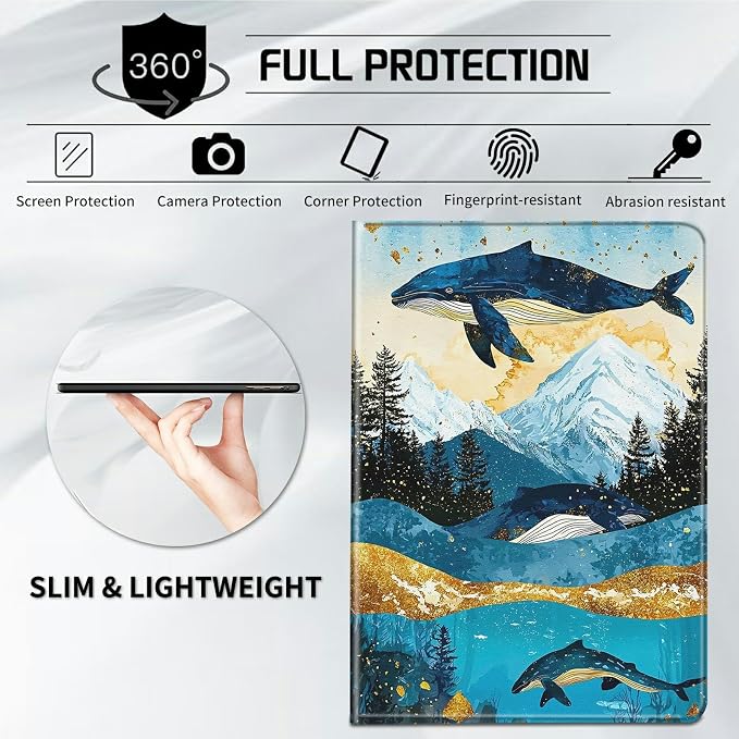 Case for All-New Kindle Paperwhite 12th Generation 7 inch 2024 &amp Kindle Colorsoft Signature Edition 2024 Lightweight Protective PU Leather Smart Stand Cover with Auto Wake Sleep - a Beautiful Gala