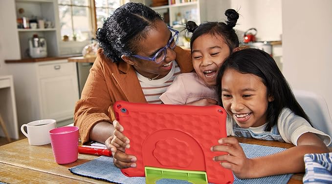 2023 New 10in Tablet Case for Kids(2021/2023 Release 11/13th Generation)OQDDQO Light Weight Anti Slip Shockproof Kids Friendly Case for 10 inch Table Not Compatible ipad Tablet(Red)