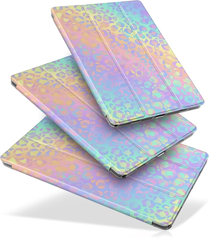 Case for Samsung Galaxy Tab A11 Plus A11+ 11 inch (2025/2026) &amp Tab A9 Plus A9+ 11 inch (2024/2023) Slim Smart Stand Cover with Translucent Hard Back Auto Wake/Sleep - Bear with Bows
