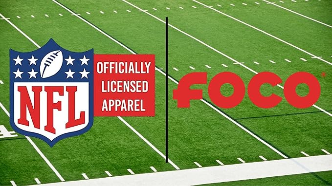 FOCO NFL Unisex-Adult Officially Licensed Wordmark Team Color Big Logo Football Zip Closure 7L Lunch Bag - San Francisco 49ers