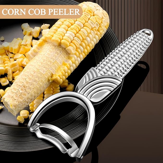 ANMIOU Corn Peeler Corn Stripper Kernel Remover for Corn on the Cob