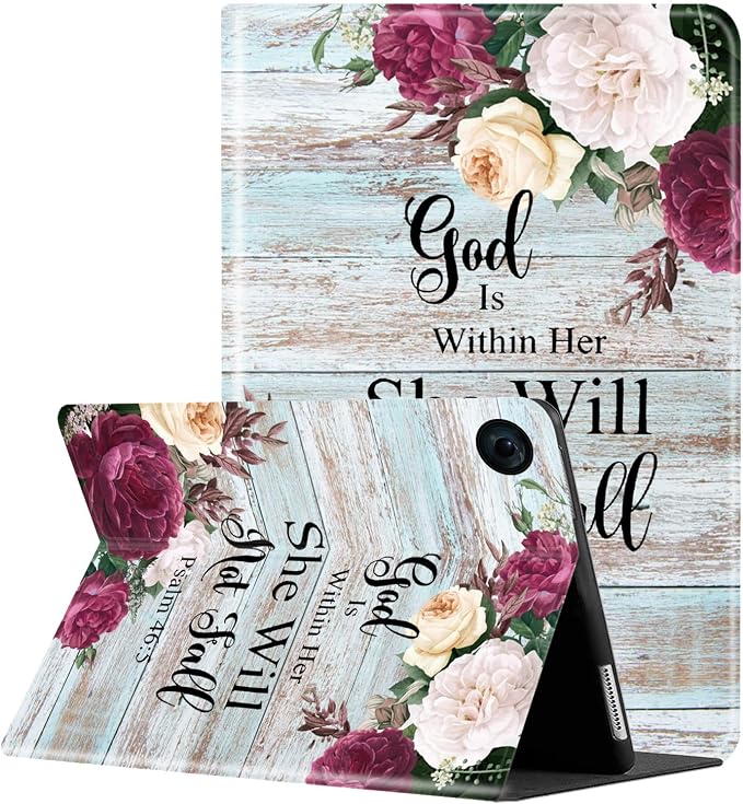 Case for iPad 10.2-inch (2021/2020/2019)/ iPad Air 10.5 2019 / iPad Pro 10.5 Multi-Angle Bracket with Automatic Sleep/Wake Protection Case - Babe We Got This