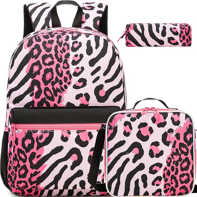Backpack for Girls Backpack with Lunch Box School Backpacks for Girls with Pencil Case Back to School Supplies