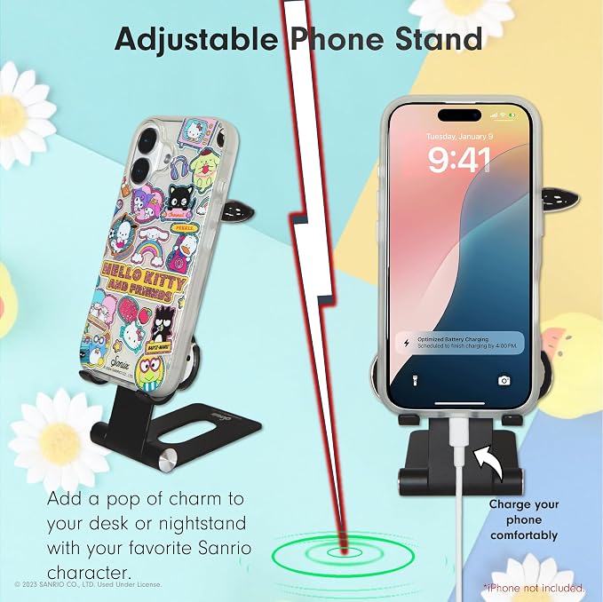 Sonix x Sanrio Character Phone Stand | Adjustable Cell Phone Holder Desk Stand Dock | Badtz Maru
