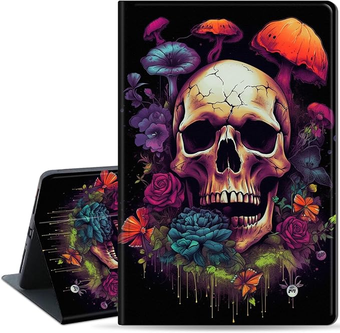Case for iPad Air 11-inch (M4 2026 / M3 2025 / M2 2024) iPad Air 5th/4th Gen (2022/2020) 10.9 Slim PU Leather Folio Stand &amp Auto Sleep/Wake Protective Smart Cover Tree Fluorescent