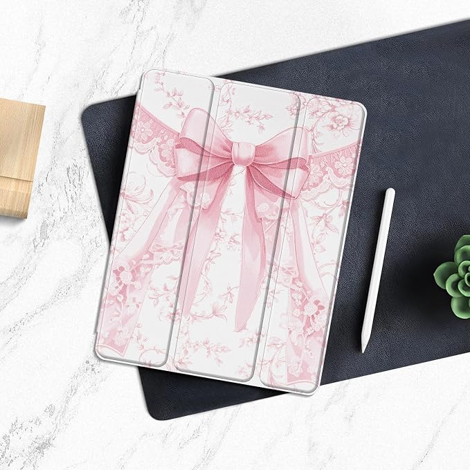 Case for iPad 6th / 5th Generation 9.7-inch iPad Air 2 /Air 1 | Smart Trifold Stand Shockproof Case with Pencil Holder Auto Wake/Sleep Cover Viewing &amp Typing Angles Black Flowers