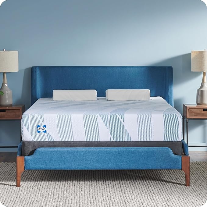 Sealy Dreamlife 10” Foam Mattress-in-a-Box, King, SealyComfort Gel Memory Foam, Surface-Guard Technology, 10 Year Limited Warranty, Made in The USA