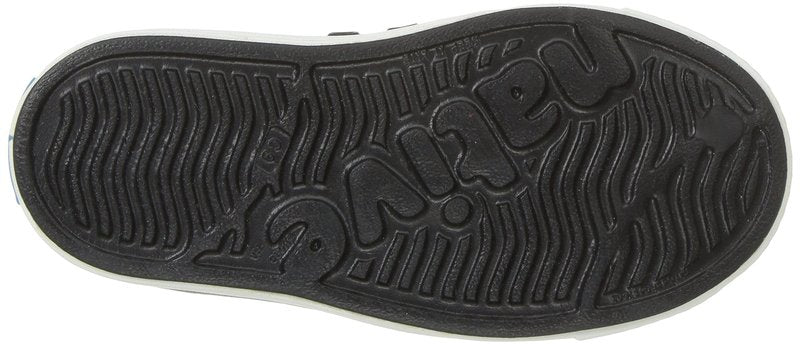 Native Shoes Unisex-Kids Jefferson Sneakers, Jiffy Black/Shell White, 10 Toddler