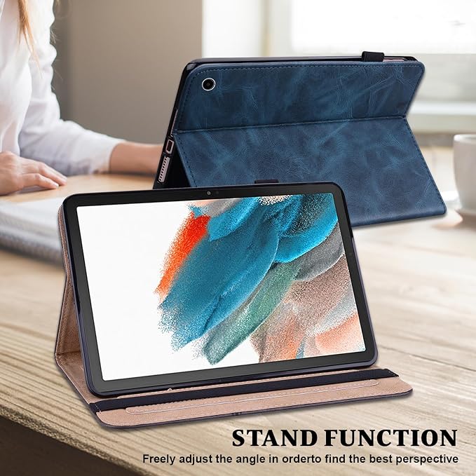 Case for Amazon Kindle Fire Max 11 Case (13th Generation 2023 Release) 11PU Leather Folio Stand Stylish Solid Color Stripe Stand Cover for Fire 11 Tablet - Black