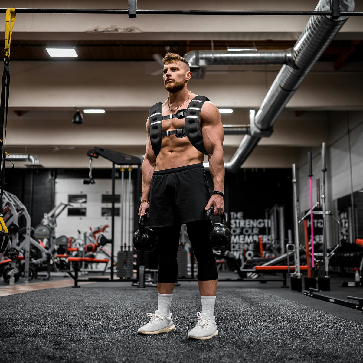 AceSpear Weighted Vest for Men Women 10lbs/14lbs/18lbs/24lbs Body Weight Vest for Running Walking Strength Training Workout (Black, 16 lbs)