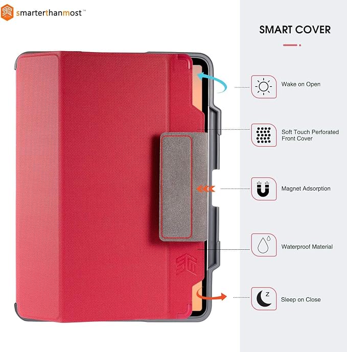 STM Dux Plus Rugged case for Apple iPad Pro 12.9/1st Gen 2017 - Black (stm-222-165JV-01)