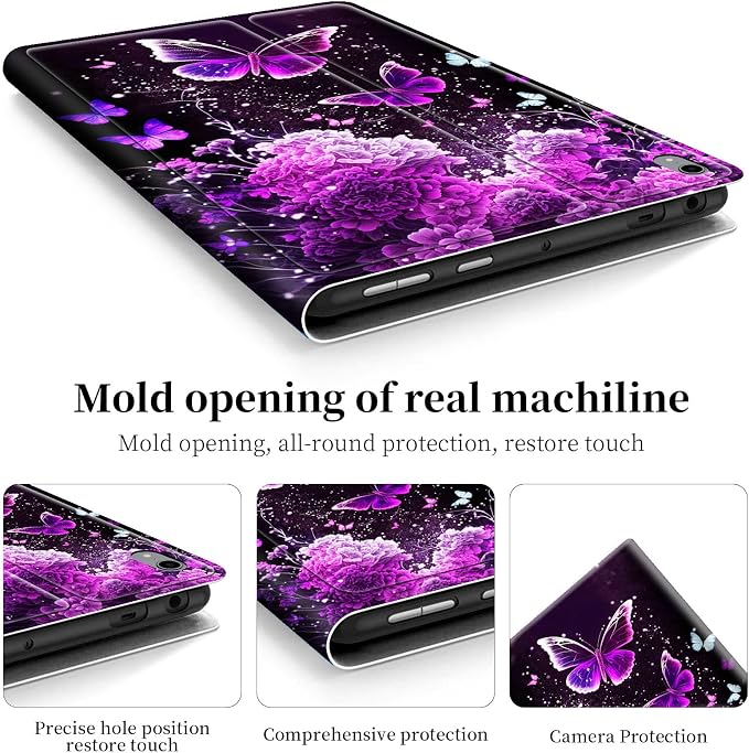 Case for iPad (A16) 11th Generation 11 Inch 2025/ iPad 10th Generation 10.9 Inch 2022 CaseHybrid Slim Multi-Angles Stand Auto Wake/Sleep Cover-Beach Sunset