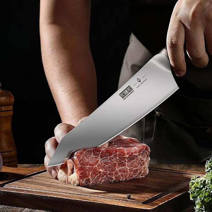 HOSHANHO 16-Piece Kitchen Knife Set with Block, Ultra Sharp Chef Knife Set