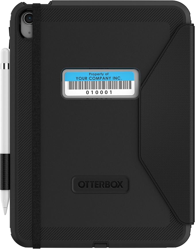 OtterBox Defender Series for Business W/Folio for iPad 10th Gen (ONLY) - Black (Non-Retail Packaging)