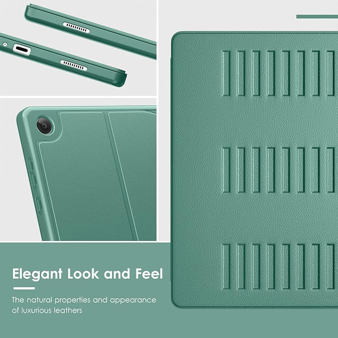 Case for Samsung Galaxy Tab A11+ Plus 11 inch 2026 Model (SM-X230/X236)Multiple Angles Stand CoverSoft BackPencil Holderand Auto Sleep/WakeBlack