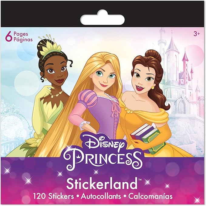 Disney Princess - Kindness is Magic Mini Stickerland Pad - 6 Page