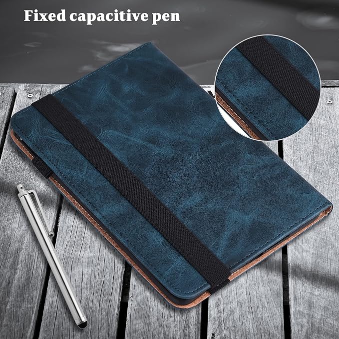 ALILANG Case for Samsung Galaxy Tab A 10.1 Inch 2019 (SM-T510/T515) with Pen Holder &amp Multiple Viewing Angles Smart PU Leather Cover for Samsung Tab A 10.1 Case 2019-Black