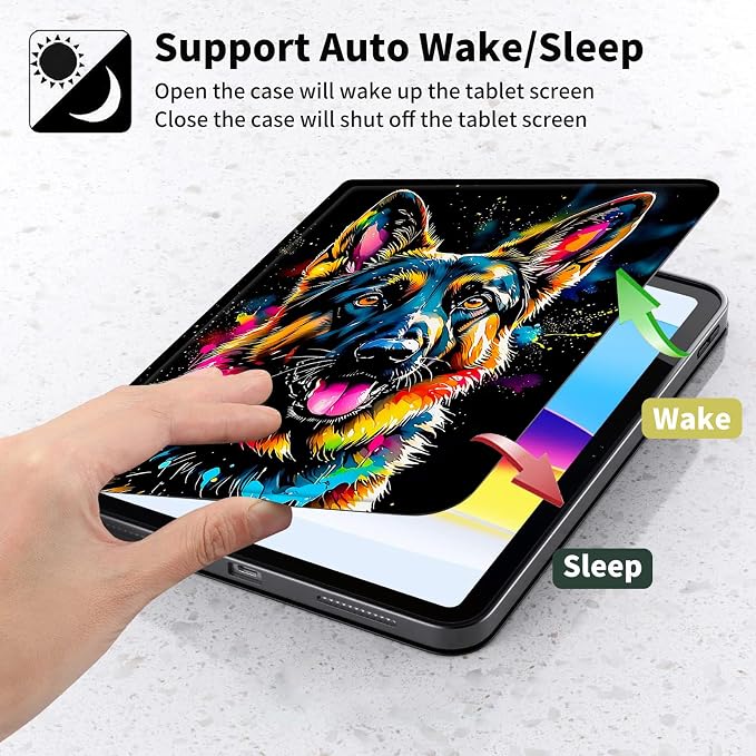 Case for Kindle Paperwhite 12th Generation 7 &amp Kindle ColorSoft Signature Edition – PU Leather with Auto Sleep/Wake Slim Lightweight Protective Cover – Beach Sunset Palms
