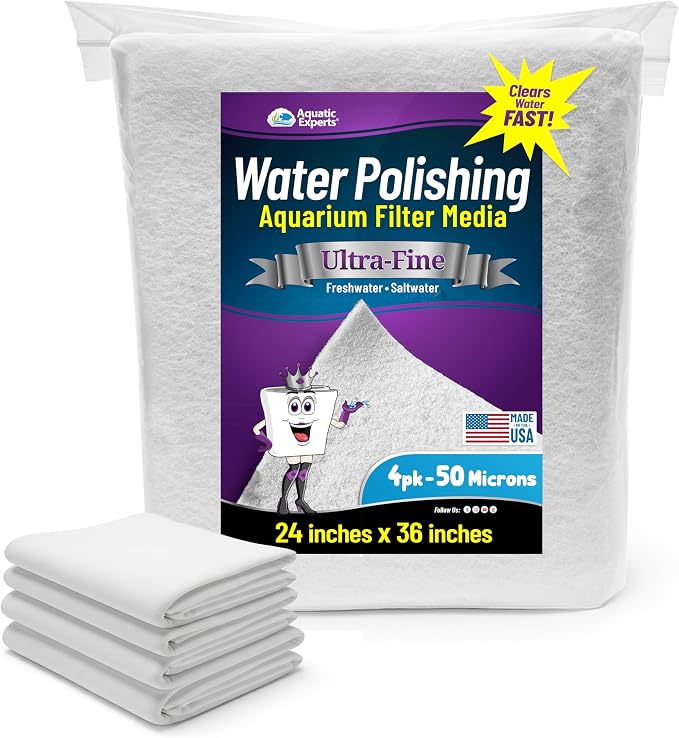 Aquatic Experts Aquarium Polishing Filter Pad, Water Polishing Pad