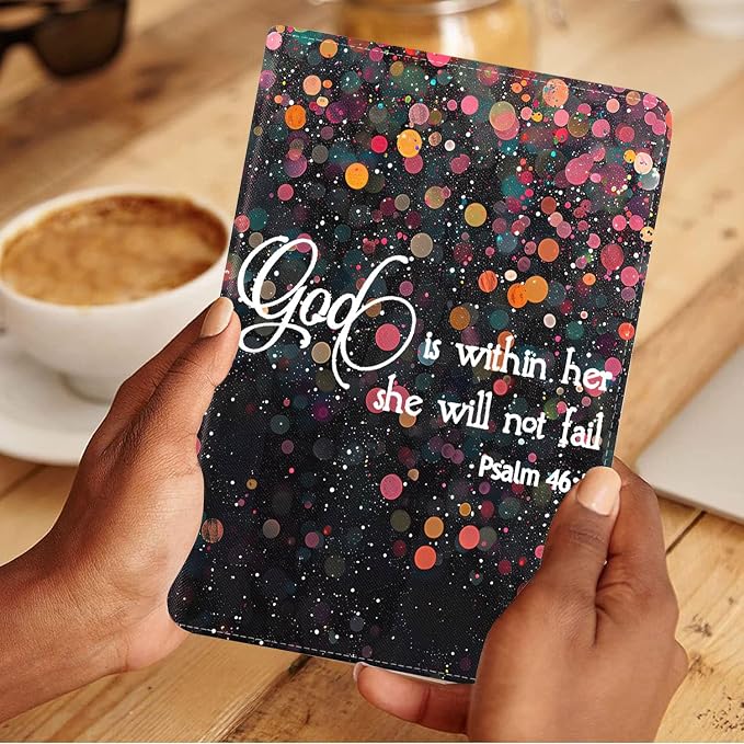 Case for Samsung Galaxy Tab A 8.0 2019 (SM-T290/T295/T297) Slim Lightweight PU Leather Stand Cover with Auto Wake/Sleep for Galaxy Tab A 8.0 Inch Abstract Watercolor Art Dogs